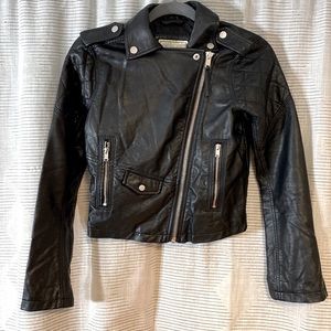 Abercrombie & Fitch Vegan Leather Jacket